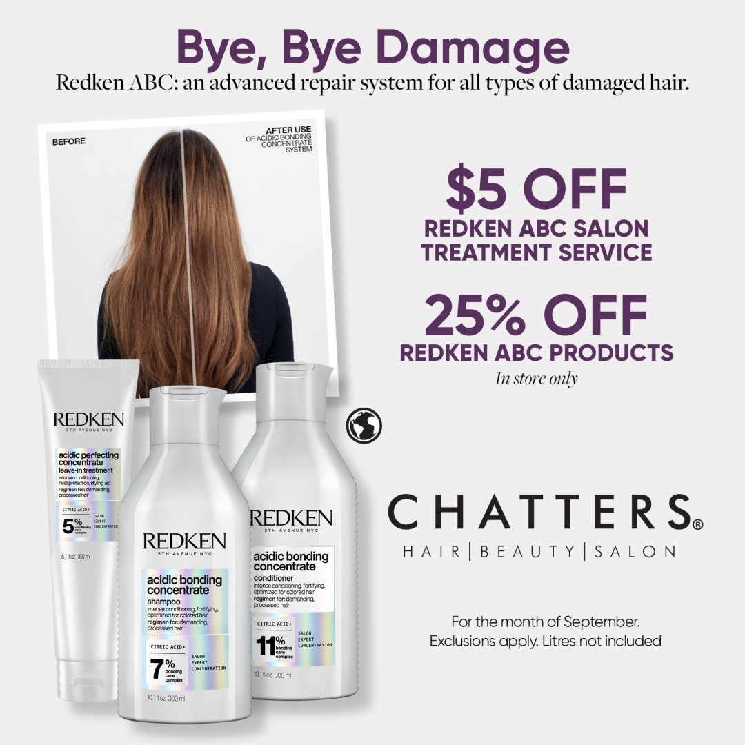 Chatters Hair Repair Savings with Redken ABC | Park Place